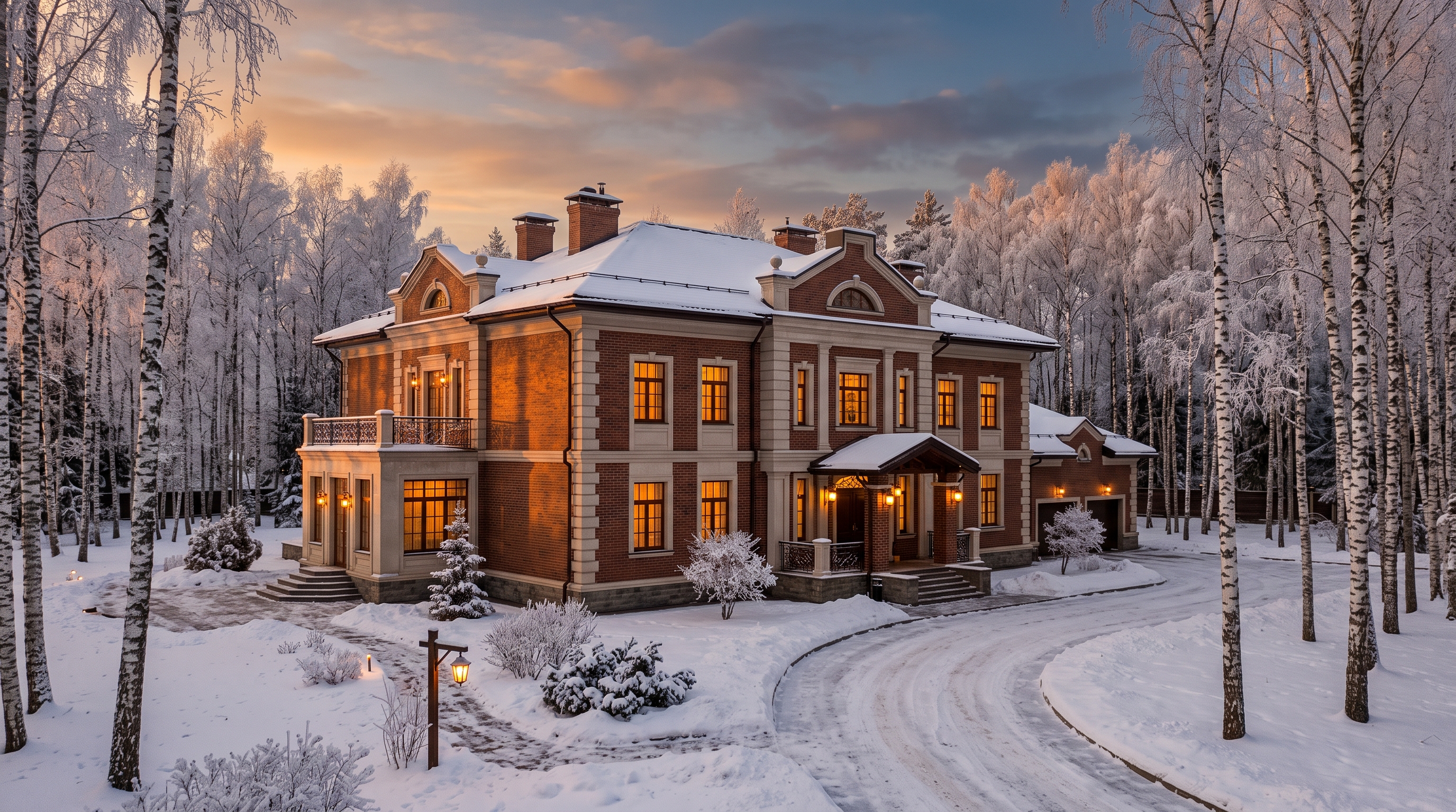 Каменные дома